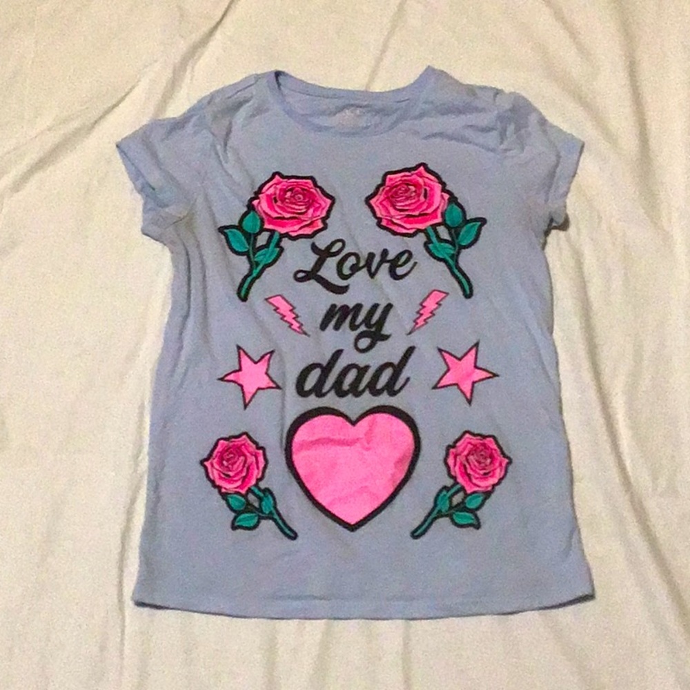 Size large light blue t-shirt